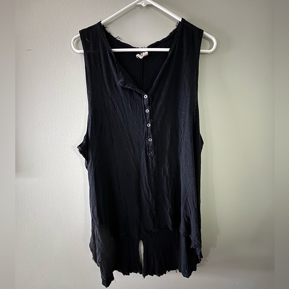 Free People Union Henley Tank Top